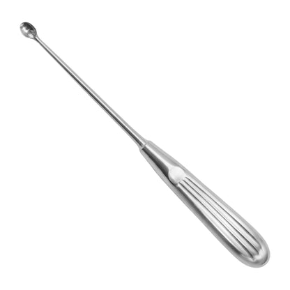 Halle Bone Curette – Oval Malleable Shaft Hollow Handle