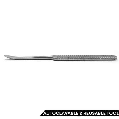 Kahre-Williger Periosteal Elevator 16cm / 6¼" – Solid, Curved Rounded Tip