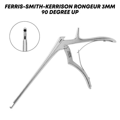 Ferris-Smith-Kerrison Rongeur 3mm – 20cm, 90° Up | Spinal & Orthopedic Rongeur