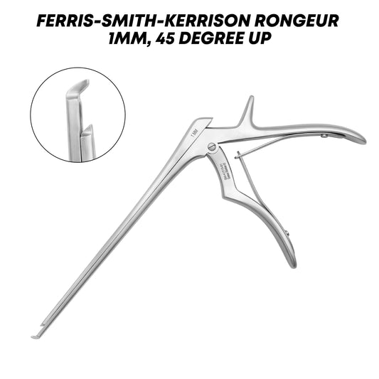 Ferris-Smith-Kerrison Rongeur 20cm, 45° Up | 1–4mm Bite Sizes