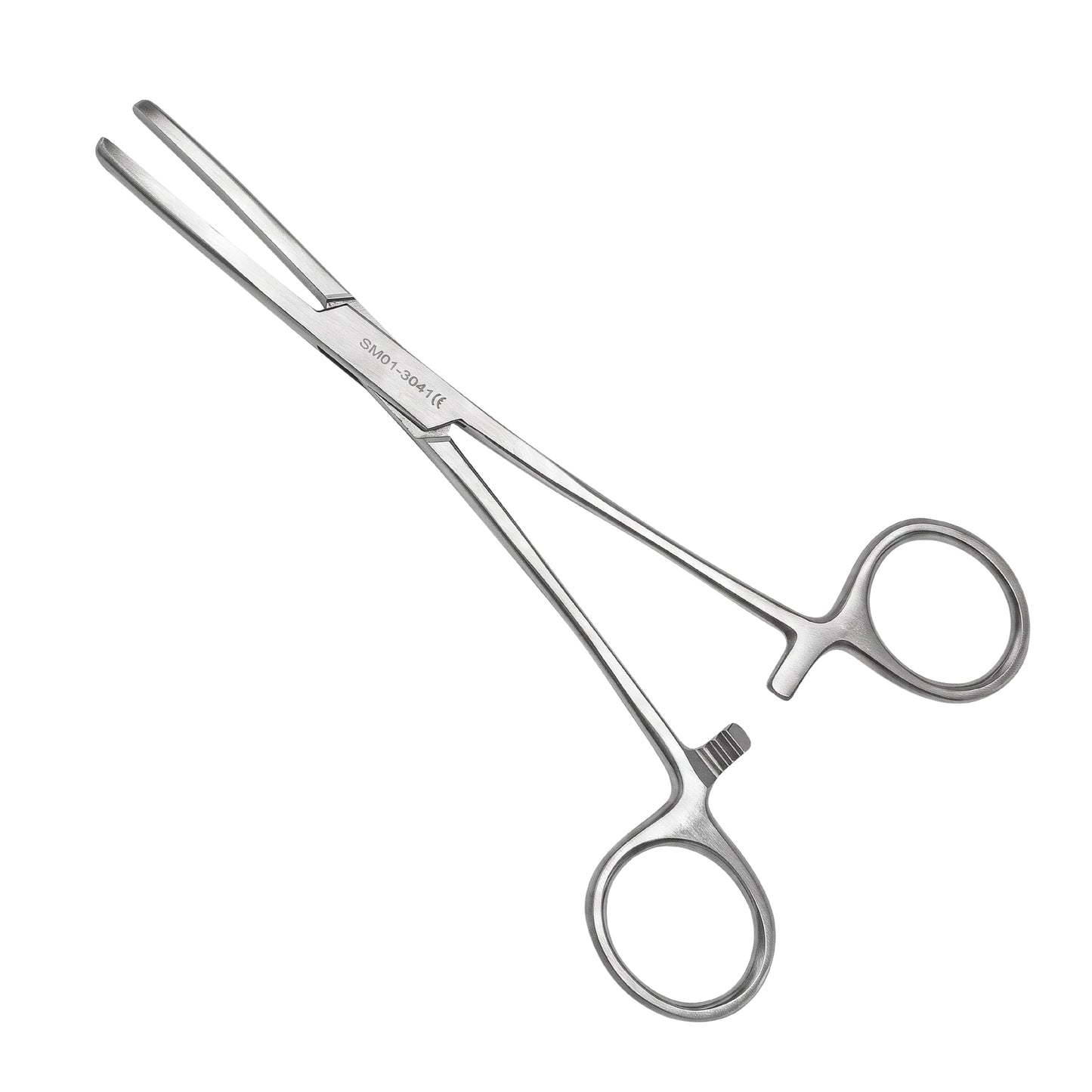 Tubing Clamp Forceps 16.5cm / 6½" – Smooth Jaw Ratchet Clamp