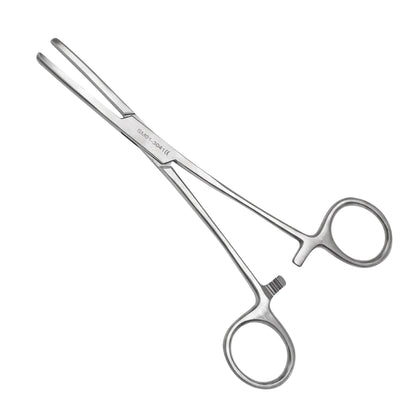 Tubing Clamp Forceps 16.5cm / 6½" – Smooth Jaw Ratchet Clamp