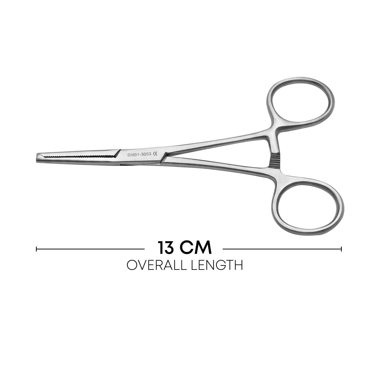 Ochsner-Kocher Artery Forceps 13cm Straight – 1×2 Teeth