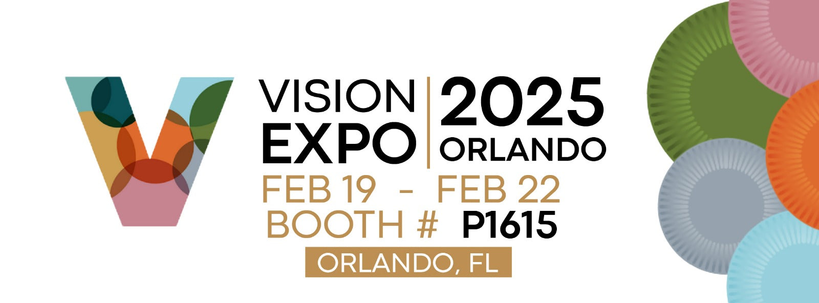 Exhibition booth at Vision Expo 2025 showcasing state-of-the-art ophthalmic instruments and vision care technologies. The display highlights precision eyewear tools, innovative diagnostic devices, and educational resources for eye care professionals. The booth is designed to offer an interactive and informative experience for attendees