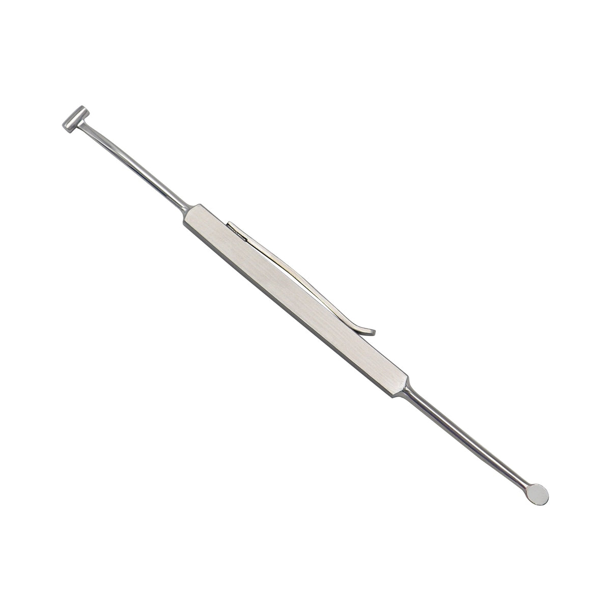 Schocket Scleral Depressor Double-Ended 137 mm – Teardrop & Bar Tips
