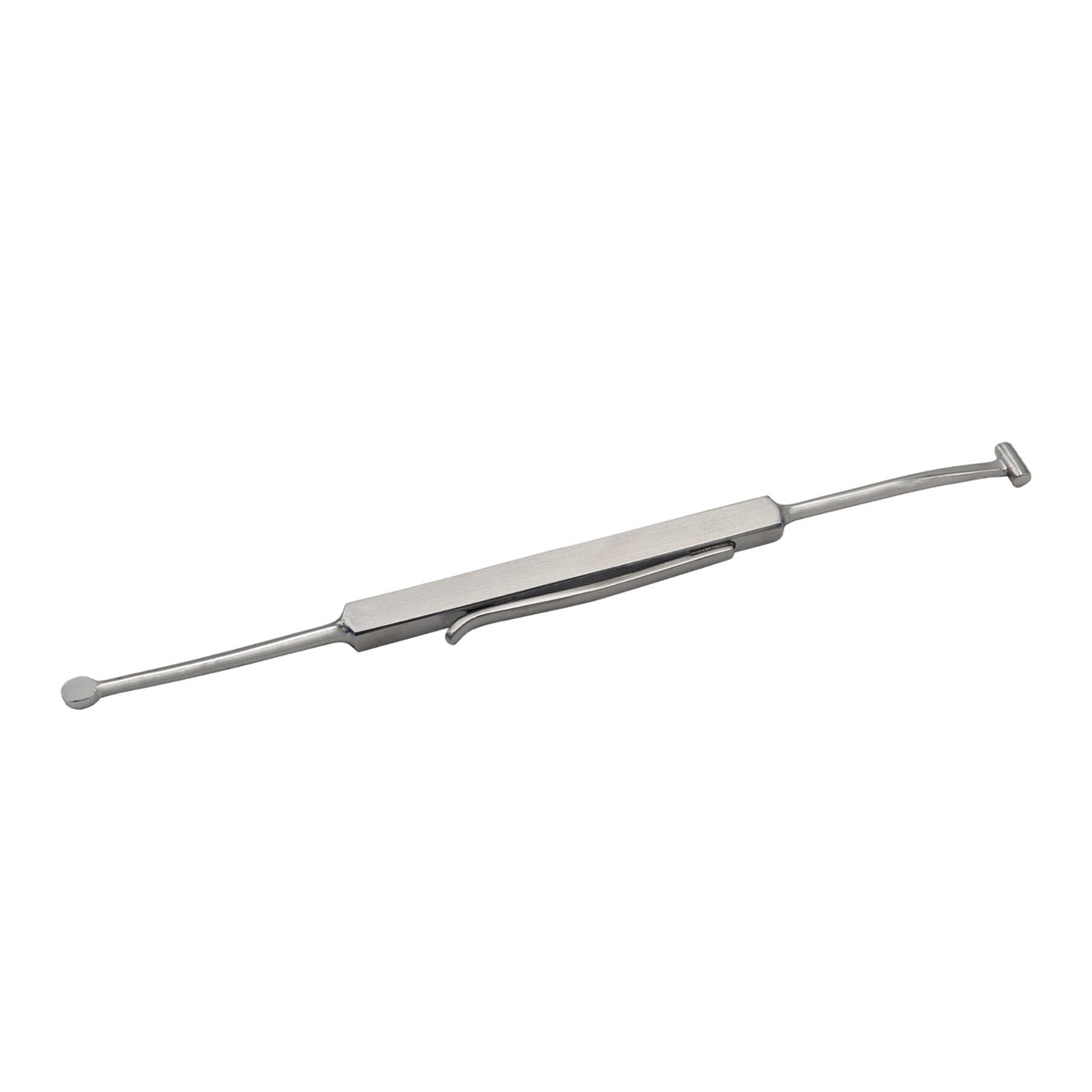 Schocket Scleral Depressor Double-Ended 137 mm – Teardrop & Bar Tips