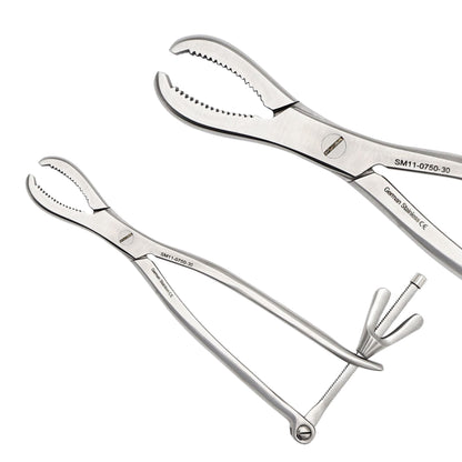 serrated jaws bone holding forceps orthopedic clamp for fracture reduction surgery