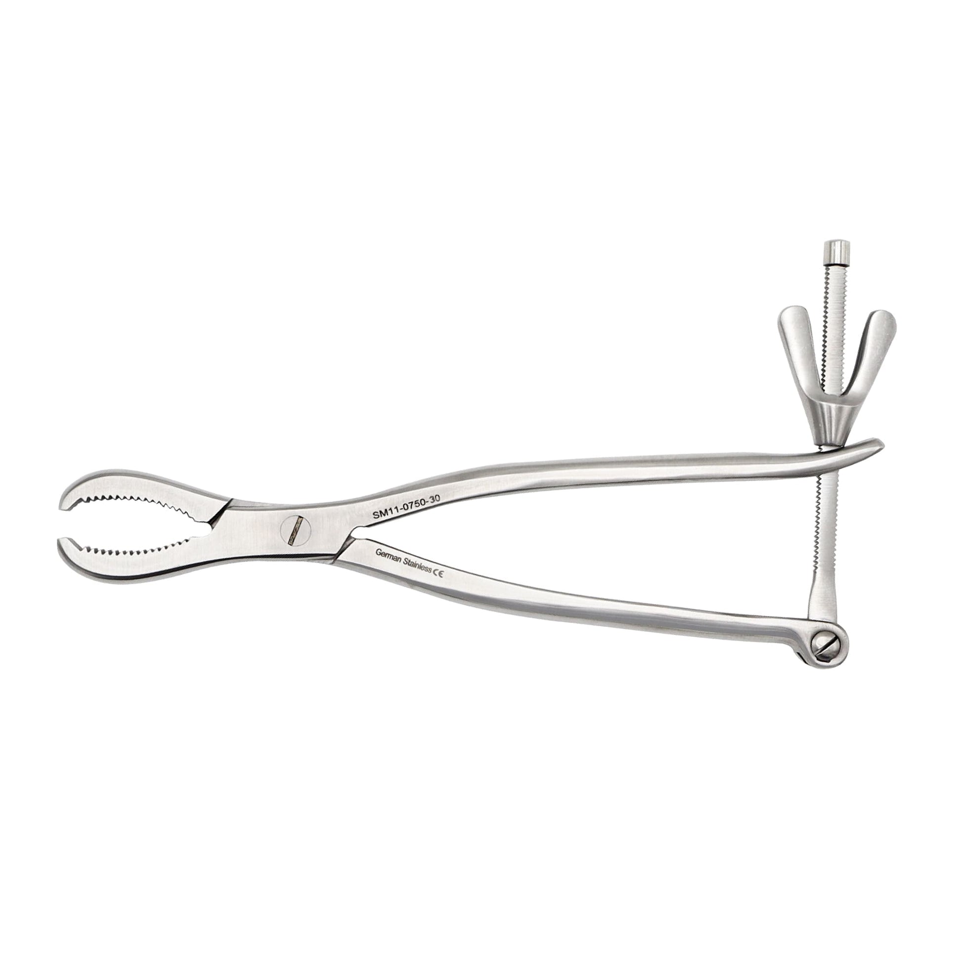 orthopedic bone holding forceps 30cm full length surgical instrument stainless steel
