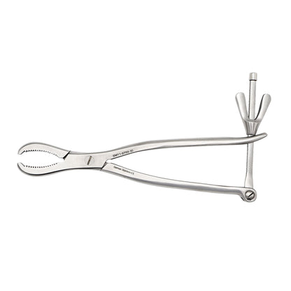 orthopedic bone holding forceps 30cm full length surgical instrument stainless steel