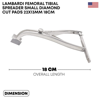 lambardi femoral tibial spreader for orthopedic surgery